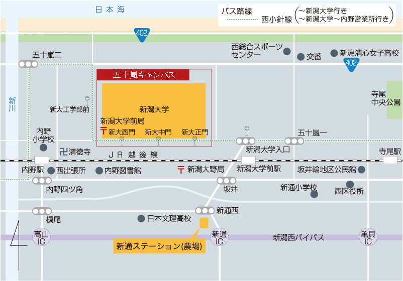 access map